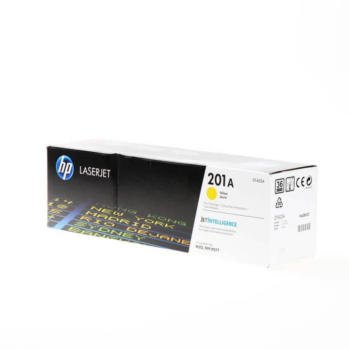 HP Toner CF402A 201A Gul i gruppen COMPUTERTILBEHØR / Printere og tilbehør / Blæk og toner / Toner / HP hos TP E-commerce Nordic AB (C27248)