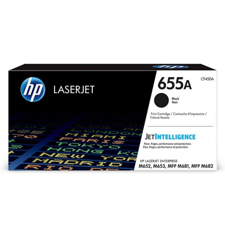 HP Toner CF450A 655A Sort i gruppen COMPUTERTILBEHØR / Printere og tilbehør / Blæk og toner / Toner / HP hos TP E-commerce Nordic AB (C27266)