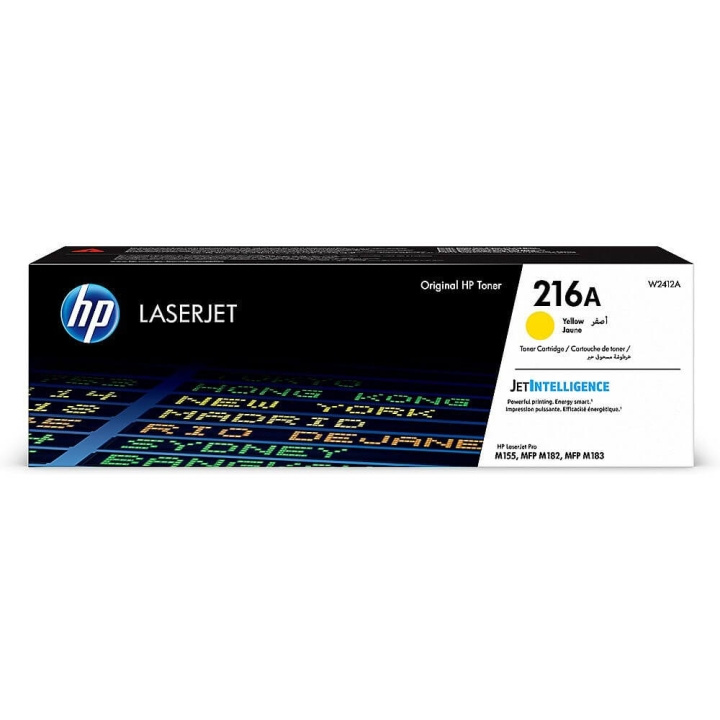 HP Toner W2412A 216A Gul i gruppen COMPUTERTILBEHØR / Printere og tilbehør / Blæk og toner / Toner / HP hos TP E-commerce Nordic AB (C27351)