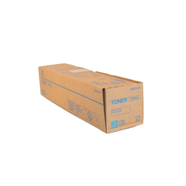 Konica Minolta Toner A5E7451 TN622 Cyan i gruppen COMPUTERTILBEHØR / Printere og tilbehør / Blæk og toner / Toner / Konica Minolta hos TP E-commerce Nordic AB (C27498)