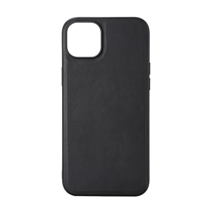 Buffalo Cover Læder Sort - iPhone 15 Plus i gruppen SMARTPHONES & TABLETS / Mobil Beskyttelse / Apple / iPhone 15 hos TP E-commerce Nordic AB (C28560)