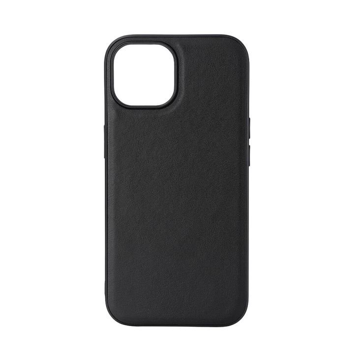 Buffalo Cover PU MagSeries Sort - iPhone 15 i gruppen SMARTPHONES & TABLETS / Mobil Beskyttelse / Apple / iPhone 15 hos TP E-commerce Nordic AB (C28563)