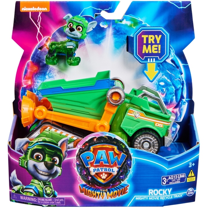 Paw Patrol Vehicle Rocky i gruppen LEGETØJ, BØRN & BABY / Legetøj / Legetøjsbiler hos TP E-commerce Nordic AB (C28755)