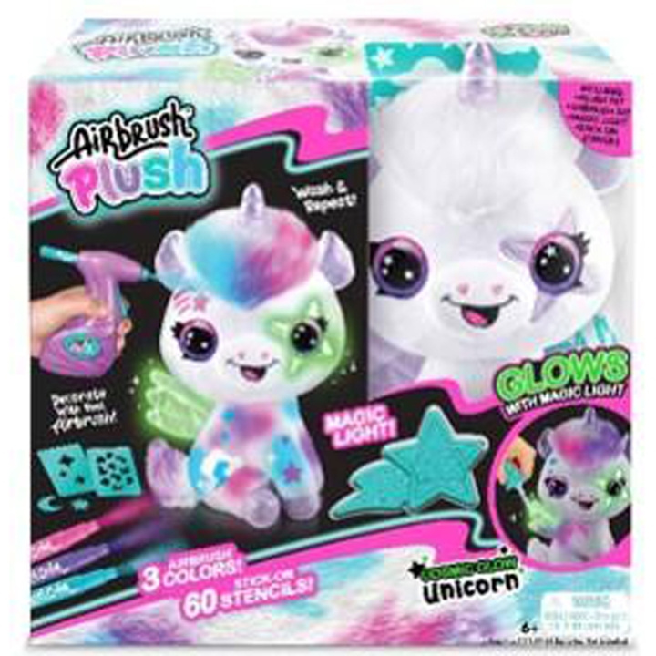 AMO TOYS Airbrush Plush Glow in the Dark i gruppen LEGETØJ, BØRN & BABY / Legetøj / Hobbyartikler hos TP E-commerce Nordic AB (C28783)