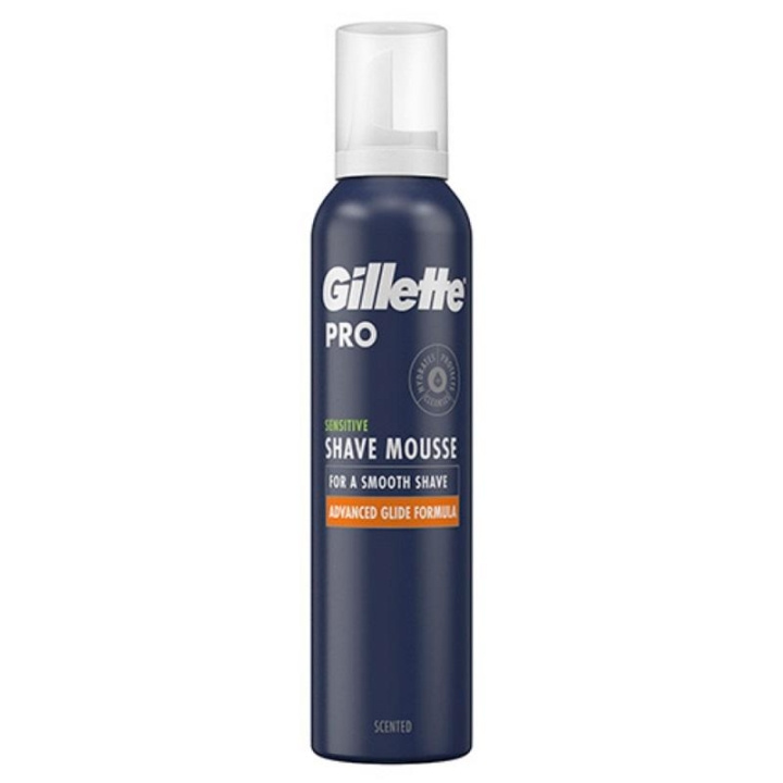 Gillette Pro Sensitive Shave Mousse 240ml i gruppen SKØNHED & HELSE / Hår og styling / Barbering og trimning / Barberskraber og tilbehør hos TP E-commerce Nordic AB (C29146)