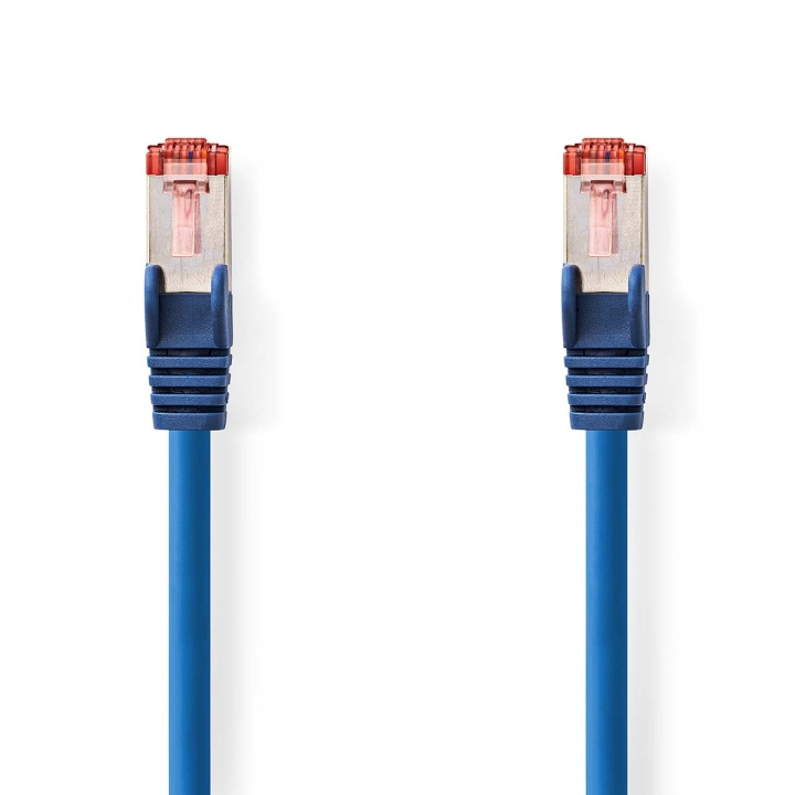 Nedis Kat 6 kabel | RJ45 Han | RJ45 Han | S/FTP | 3.00 m | Runde | LSZH | Blå | Label i gruppen COMPUTERTILBEHØR / Kabler og adaptere / Netværkskabler / Cat6 hos TP E-commerce Nordic AB (C29366)