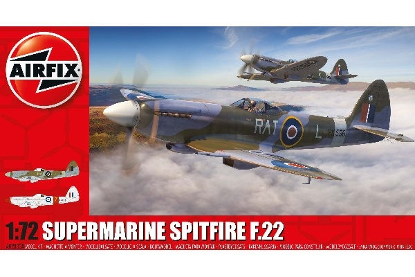 AIRFIX Supermarine Spitfire F.22 i gruppen SPORT, FRITID & HOBBY / Hobby / Plastik modeller / Fly & Helikoptere hos TP E-commerce Nordic AB (C29549)