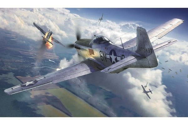 AIRFIX North American P-51D Mustang i gruppen SPORT, FRITID & HOBBY / Hobby / Plastik modeller / Fly & Helikoptere hos TP E-commerce Nordic AB (C29618)