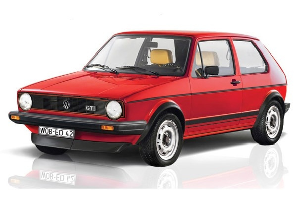 ITALERI 1:24 VW Golf GTI First Series (1976) i gruppen SPORT, FRITID & HOBBY / Hobby / Plastik modeller / Biler hos TP E-commerce Nordic AB (C29775)