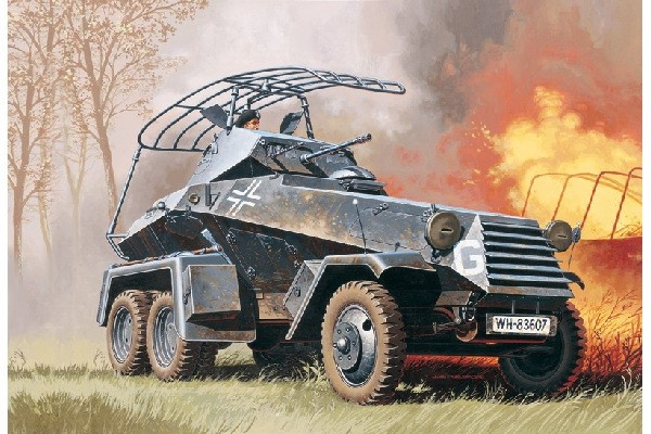 ITALERI 1:35 Sd.Kfz. 232 - 6 Rad i gruppen SPORT, FRITID & HOBBY / Hobby / Plastik modeller / Militære køretøjer (land) hos TP E-commerce Nordic AB (C29789)