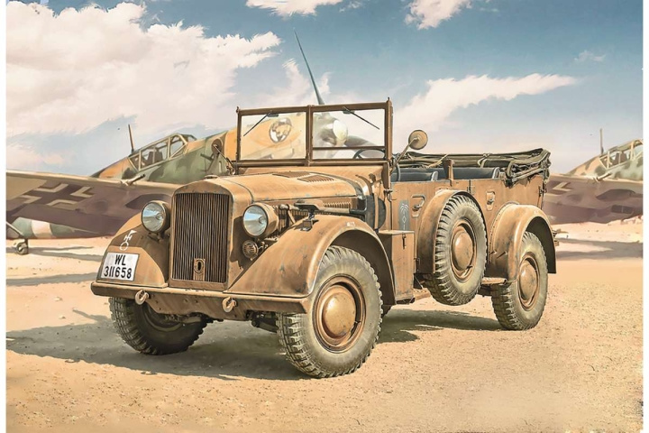 ITALERI 1:35 Kfz. Horch 901 typ 40 Frühe Ausf i gruppen SPORT, FRITID & HOBBY / Hobby / Plastik modeller / Militære køretøjer (land) hos TP E-commerce Nordic AB (C29832)