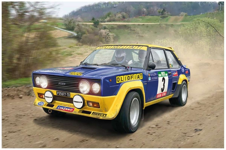 ITALERI 1:24 Fiat 131 Abarth Rally OLIO FIAT i gruppen SPORT, FRITID & HOBBY / Hobby / Plastik modeller / Biler hos TP E-commerce Nordic AB (C29835)