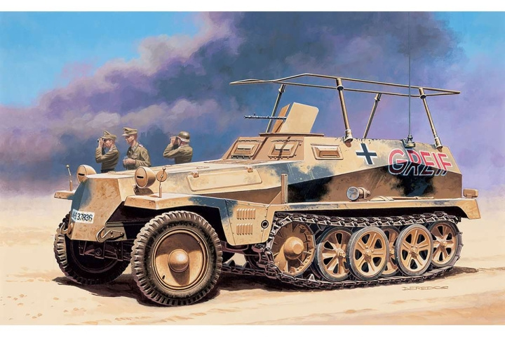 ITALERI 1:72 Sd.Kfz. 250/3 i gruppen SPORT, FRITID & HOBBY / Hobby / Plastik modeller / Militære køretøjer (land) hos TP E-commerce Nordic AB (C29836)