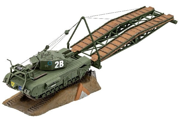 Revell Churchill A.V.R.E. 1:76 i gruppen SPORT, FRITID & HOBBY / Hobby / Plastik modeller / Militære køretøjer (land) hos TP E-commerce Nordic AB (C29882)