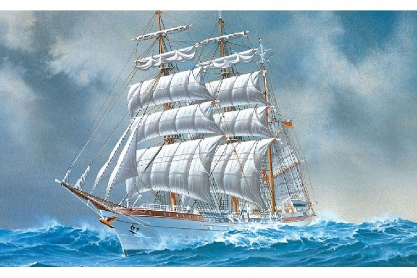 Revell Gorch Fock i gruppen SPORT, FRITID & HOBBY / Hobby / Plastik modeller / Skib hos TP E-commerce Nordic AB (C29936)