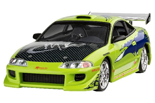 Revell Fast & Furious Brian\'s 1995 Mitsubi Eclipse 1:25 i gruppen SPORT, FRITID & HOBBY / Hobby / Plastik modeller / Biler hos TP E-commerce Nordic AB (C29968)