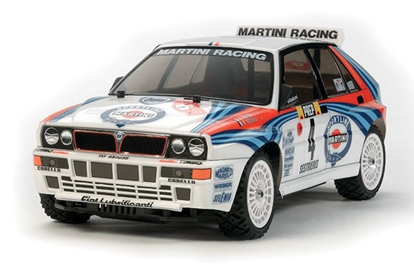 TAMIYA 1/10 R/C Lancia Delta (XV-01) i gruppen LEGETØJ, BØRN & BABY / Radiostyrede / Radiostyrede biler hos TP E-commerce Nordic AB (C31547)