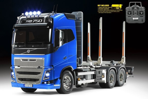 TAMIYA 1:14 R/C Full Option - Volvo FH16 Globetrotter 750 i gruppen LEGETØJ, BØRN & BABY / Radiostyrede / Radiostyrede biler hos TP E-commerce Nordic AB (C31578)