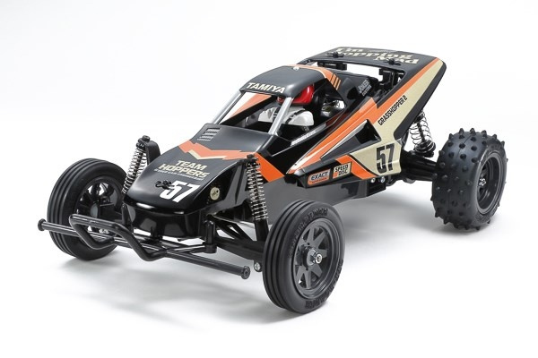 TAMIYA 1/10 R/C The Grasshopper Ⅱ Black Special i gruppen LEGETØJ, BØRN & BABY / Radiostyrede / Radiostyrede biler hos TP E-commerce Nordic AB (C31596)