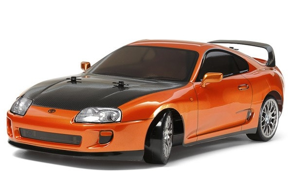 TAMIYA 1/10 R/C Toyota Supra (TT-02D) / NO ESC i gruppen LEGETØJ, BØRN & BABY / Radiostyrede / Radiostyrede biler hos TP E-commerce Nordic AB (C31637)