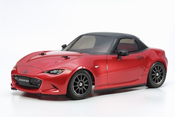 TAMIYA 1/10 R/C Mazda MX-5 (M-05) / NO ESC i gruppen LEGETØJ, BØRN & BABY / Radiostyrede / Radiostyrede biler hos TP E-commerce Nordic AB (C31639)