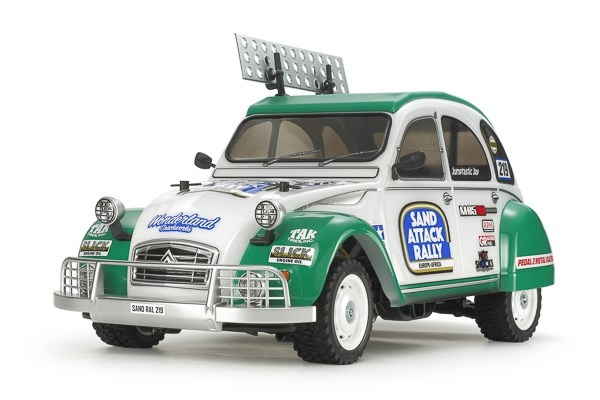 TAMIYA 1/10 R/C Citroën 2CV Rally (M-05Ra) / NO ESC i gruppen LEGETØJ, BØRN & BABY / Radiostyrede / Radiostyrede biler hos TP E-commerce Nordic AB (C31654)