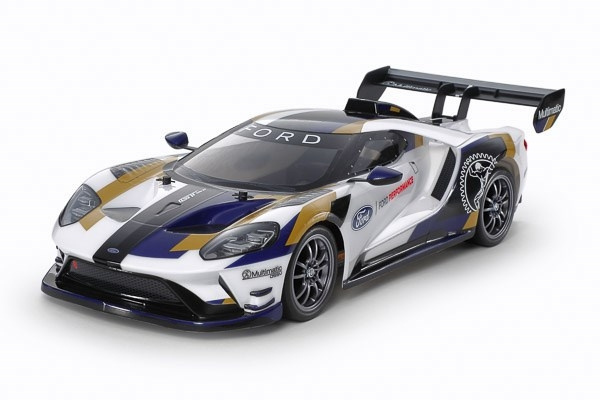 TAMIYA 1/10 R/C 2020 Ford GT Mk II (TT-02) / NO ESC i gruppen LEGETØJ, BØRN & BABY / Radiostyrede / Radiostyrede biler hos TP E-commerce Nordic AB (C31664)