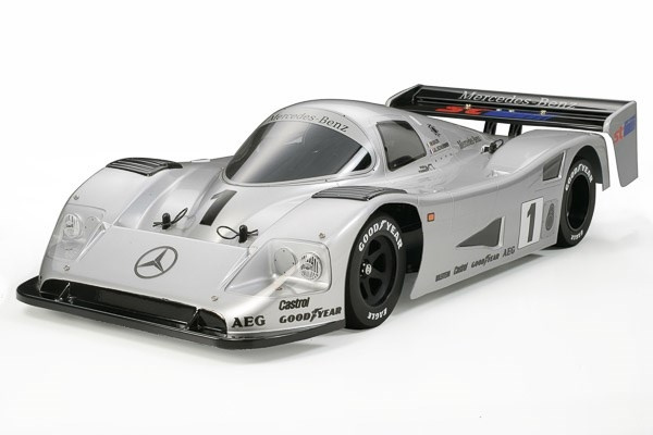 TAMIYA 1/10 R/C 1990 Mercedes-Benz C 11 i gruppen LEGETØJ, BØRN & BABY / Radiostyrede / Radiostyrede biler hos TP E-commerce Nordic AB (C31688)