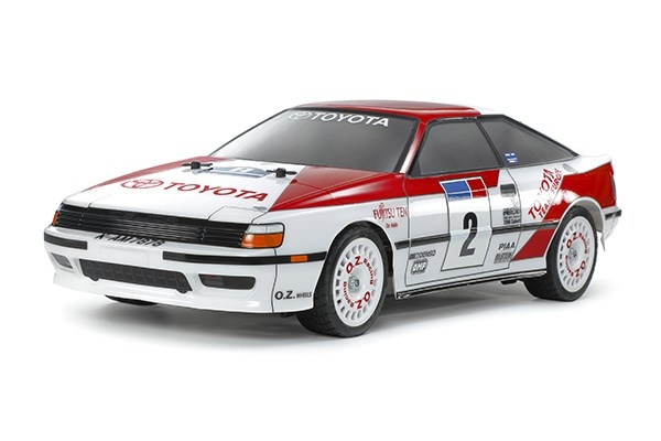 TAMIYA 1/10 R/C Toyota Celica GT-Four (ST165) (TT-02) i gruppen LEGETØJ, BØRN & BABY / Radiostyrede / Radiostyrede biler hos TP E-commerce Nordic AB (C31721)