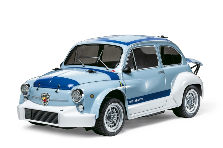 TAMIYA 1/10 R/C Fiat Abarth 1000TCR Berlina Corsa (MB-01) i gruppen LEGETØJ, BØRN & BABY / Radiostyrede / Radiostyrede biler hos TP E-commerce Nordic AB (C31738)