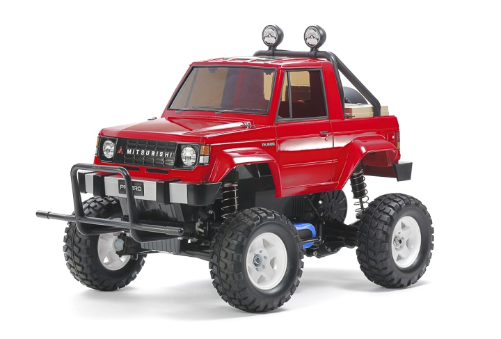 TAMIYA 1/10 R/C Mitsubishi Pajero (CW-01) i gruppen LEGETØJ, BØRN & BABY / Radiostyrede / Radiostyrede biler hos TP E-commerce Nordic AB (C31815)