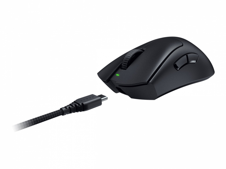 Razer USA Razer DeathAdder V3 Pro Optisk Trådløs Sort i gruppen COMPUTERTILBEHØR / GAMING / Mus hos TP E-commerce Nordic AB (C32458)