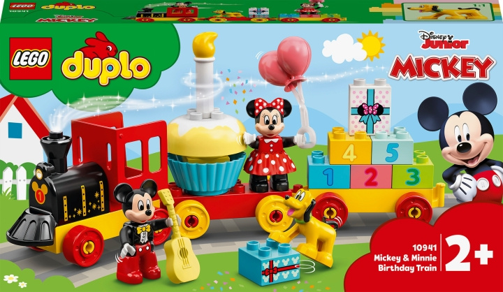 LEGO DUPLO Disney 10941 - Musse och Mimmis födelsedagståg i gruppen LEGETØJ, BØRN & BABY / Legetøj / Bygge legesager / Lego hos TP E-commerce Nordic AB (C32723)