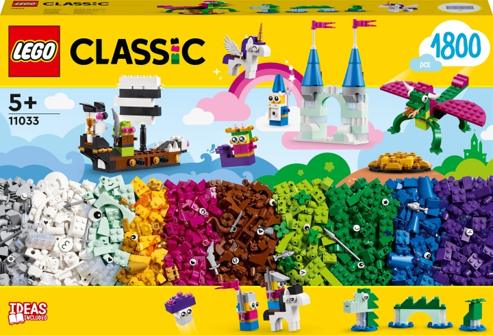 LEGO Classic 11033 - Kreativ fantasivärld i gruppen LEGETØJ, BØRN & BABY / Legetøj / Bygge legesager / Lego hos TP E-commerce Nordic AB (C32777)