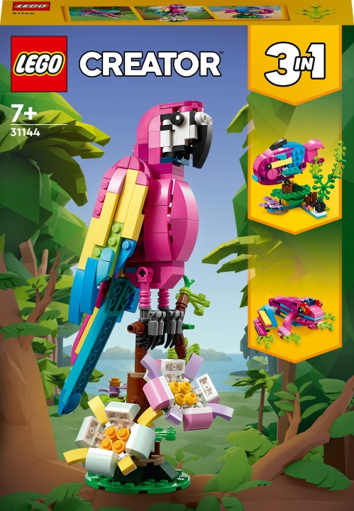 LEGO Creator 31144 - Exotisk rosa papegoja i gruppen LEGETØJ, BØRN & BABY / Legetøj / Bygge legesager / Lego hos TP E-commerce Nordic AB (C32806)