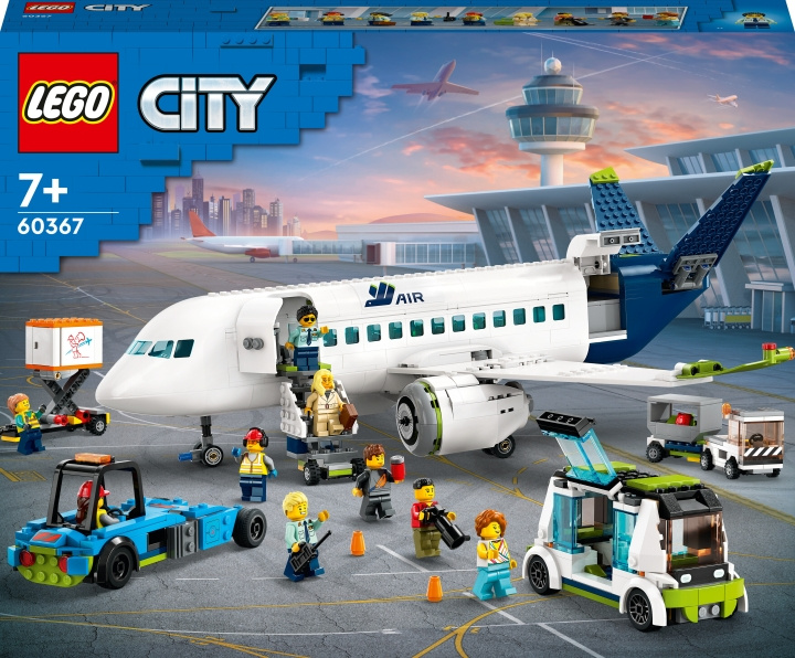 LEGO City Exploration 60367 - Passenger Airplane i gruppen LEGETØJ, BØRN & BABY / Legetøj / Bygge legesager / Lego hos TP E-commerce Nordic AB (C32815)