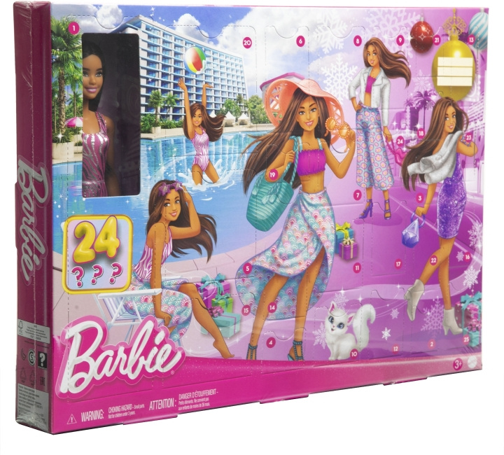 Barbie Fab - Julkalender, 2023 i gruppen LEGETØJ, BØRN & BABY / Legetøj / Advent kalendere hos TP E-commerce Nordic AB (C32963)