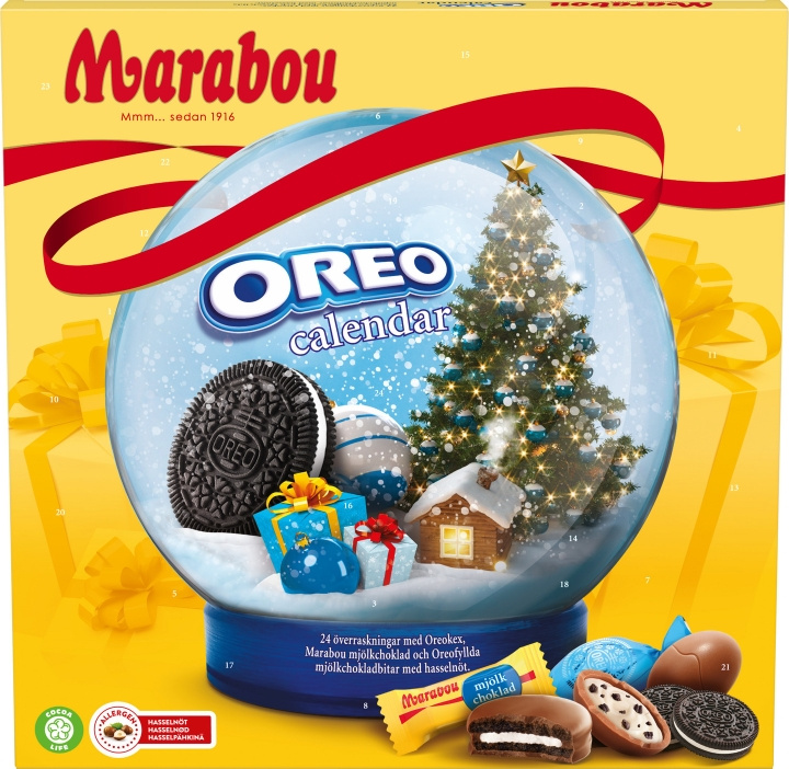 Toblerone Marabou Oreo - Julekalender, 275 g i gruppen LEGETØJ, BØRN & BABY / Legetøj / Advent kalendere hos TP E-commerce Nordic AB (C32998)