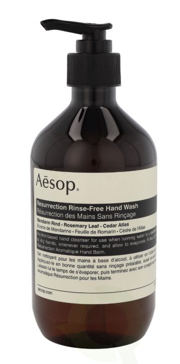 Aesop Resurrection Rinse-Free Hand Wash carton @ 1 piece x 500 ml i gruppen SKØNHED & HELSE / Hudpleje / Kropspleje / Duft sæbe hos TP E-commerce Nordic AB (C33003)