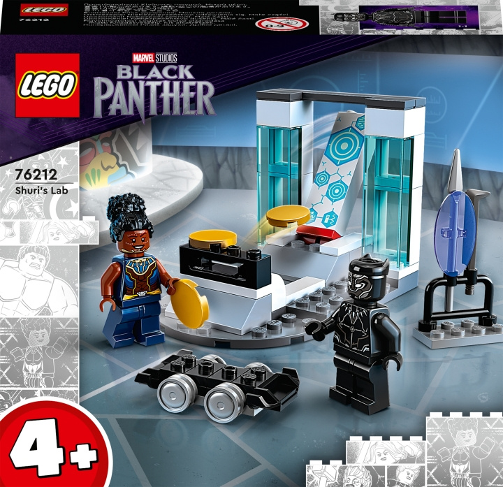 LEGO Marvel Super Heroes 76212 - Shuri\'s Lab i gruppen LEGETØJ, BØRN & BABY / Legetøj / Bygge legesager / Lego hos TP E-commerce Nordic AB (C33352)