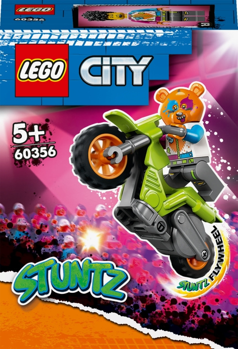 LEGO City Stuntz 60356 - Bear Stunt Bike i gruppen LEGETØJ, BØRN & BABY / Legetøj / Bygge legesager / Lego hos TP E-commerce Nordic AB (C33369)