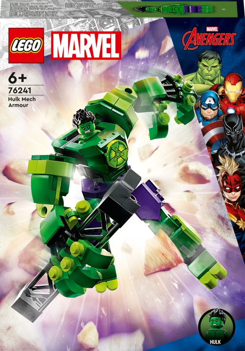 LEGO Super Heroes 76241 - Hulk Mech Armor i gruppen LEGETØJ, BØRN & BABY / Legetøj / Bygge legesager / Lego hos TP E-commerce Nordic AB (C33380)