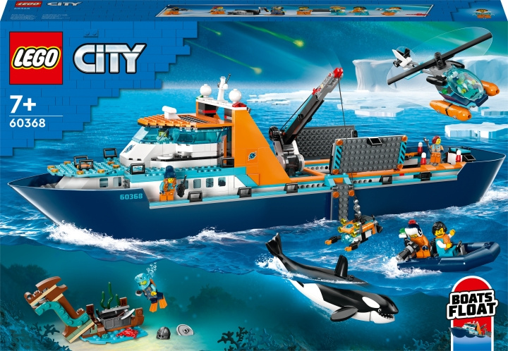 LEGO City Exploration 60368 - Arctic Explorer Ship i gruppen LEGETØJ, BØRN & BABY / Legetøj / Bygge legesager / Lego hos TP E-commerce Nordic AB (C33426)