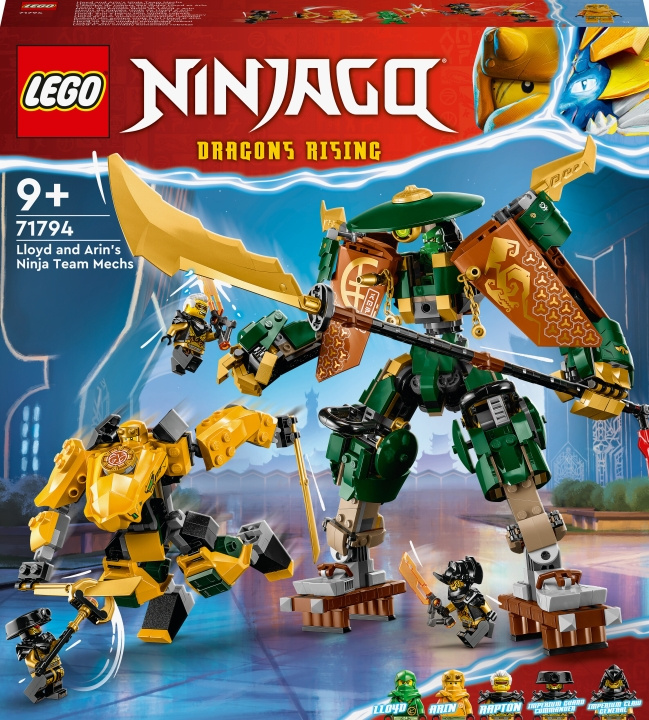 LEGO Ninjago 71794 - Lloyd and Arin\'s Ninja Team Mechs i gruppen LEGETØJ, BØRN & BABY / Legetøj / Bygge legesager / Lego hos TP E-commerce Nordic AB (C33438)