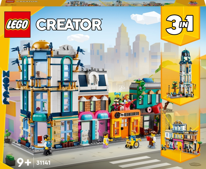 LEGO Creator 31141 - Main Street i gruppen LEGETØJ, BØRN & BABY / Legetøj / Bygge legesager / Lego hos TP E-commerce Nordic AB (C33467)