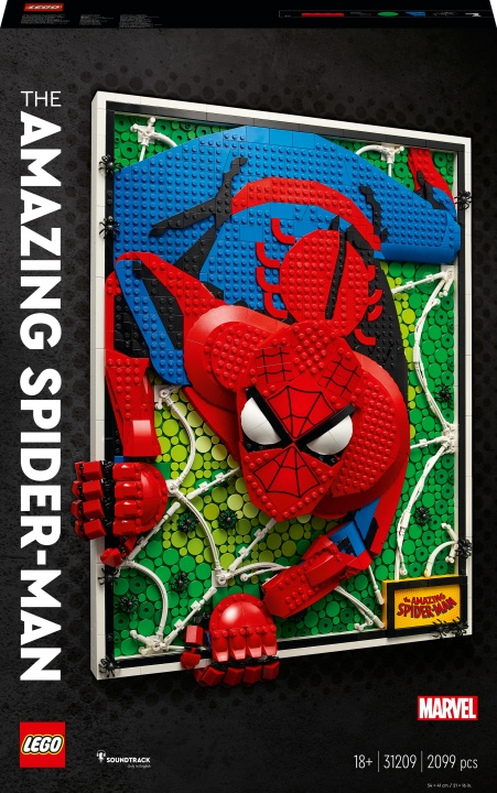 LEGO ART 31209 - The Amazing Spider-Man i gruppen LEGETØJ, BØRN & BABY / Legetøj / Bygge legesager / Lego hos TP E-commerce Nordic AB (C33472)