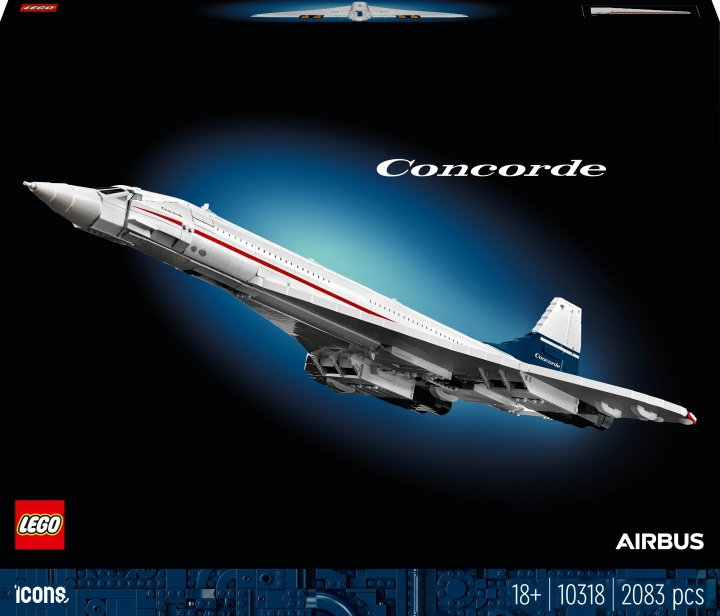 LEGO Icons 10318 - Concorde i gruppen LEGETØJ, BØRN & BABY / Legetøj / Bygge legesager / Lego hos TP E-commerce Nordic AB (C33522)