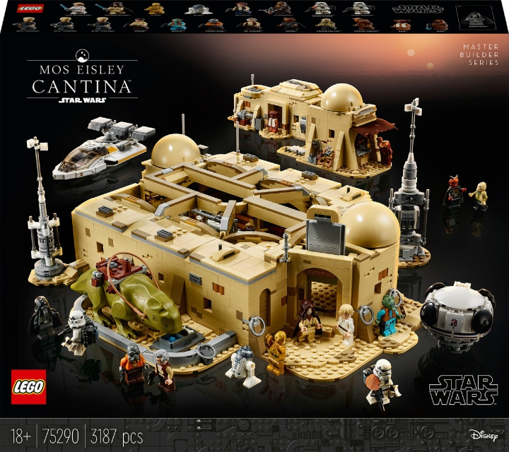 LEGO Star Wars 75290 - Mos Eisley Cantina i gruppen LEGETØJ, BØRN & BABY / Legetøj / Bygge legesager / Lego hos TP E-commerce Nordic AB (C33543)