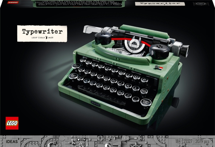 LEGO Ideas 21327 - Typewriter i gruppen LEGETØJ, BØRN & BABY / Legetøj / Bygge legesager / Lego hos TP E-commerce Nordic AB (C33560)