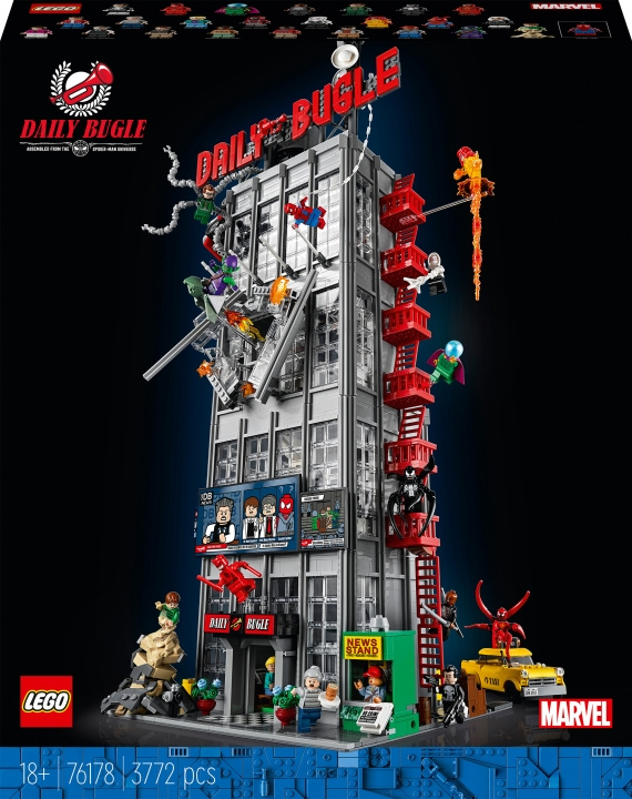 LEGO Super Heroes 76178 - Daily Bugle i gruppen LEGETØJ, BØRN & BABY / Legetøj / Bygge legesager / Lego hos TP E-commerce Nordic AB (C33568)